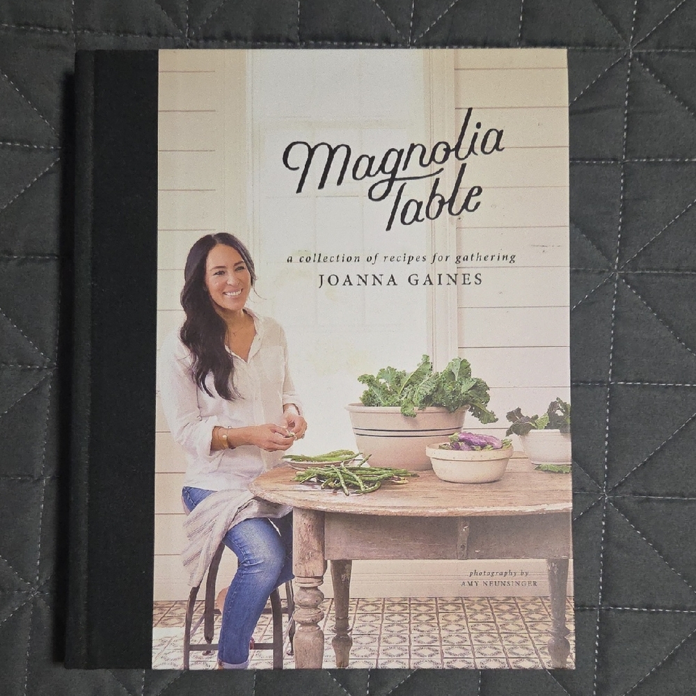 Magnolia Table Cookbook by - White & Black Cover